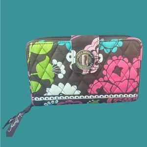 Vera Bradley LOLA Turnlock Wallet